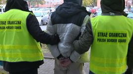 Migrant smuggler detained by Polish Guard. Photo via Europol