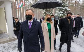 Andrzej Duda zwrócił uwagę na pandemiczne okoliczności towarzyszące tegorocznemu jubileuszowi Grupy Wyszehradzkiej