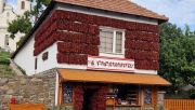 Pepper shop in Tihany by Lake Balaton in central Hungary. Photo by David Kennedy