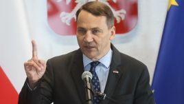 Polish Foreign Minister Radosław Sikorski said that Poland has already done what it could to support Kyiv militarily. Photo: PAP/Leszek Szymański.