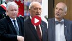Listę zaufania zamykają – Kaczyński, Macierewicz i Korwin-Mikke (fot. PAP/Marcin Bielecki/Leszek Szymański/Rafał Guz)