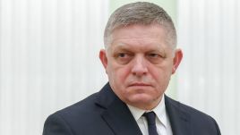 Robert Fico has accused Kyiv of damaging Slovakia by not extending a gas transit deal with Russia. Photo: ARTYOM GEODAKYAN/SPUTNIK/KREMLIN / POOL / PAP