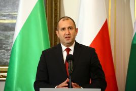 R. Radew ponownie wybrany na prezydenta Bułgarii, fot. Getty Images/LightRocket/Pacific Press/Jakob Ratz