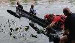 Centuries-old dugout canoe found at bottom of river in central Poland