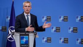 W poniedziałek Brukseli szczyt NATO (fot. PAP/EPA/STEPHANIE LECOCQ)