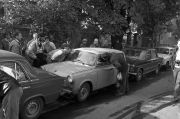 The roads became clogged with hundreds of Wartburgs and Trabants. Photo: PAP / Tadeusz Zagoździński  