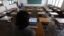 The schoolboy missed nearly 2,000 hours of classes. (Photo by Chung Sung-Jun/Getty Images) 