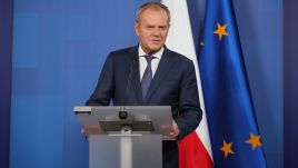 Prime Minister Donald Tusk's visit comes at a pivotal moment as Poland prepares to take over the EU Council presidency on January 1 next year. Photo: PAP/Leszek Szymański