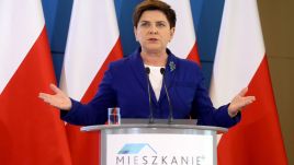 Premier Beata Szydło zaprezentowała program Mieszkanie Plus (fot. PAP/Paweł Supernak)