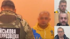 Some of the suspected spies were Ukrainian soldiers gone AWOL. Photo: Security Service of Ukraine’s Facebook page