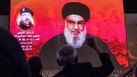 Hezbollah leader Hasan Nasrallah. Photo: Getty Images