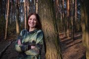 The robot will relieve the workload of Europe’s foresters, says Anna Wierzbicka. Photo: Anna Wierzbicka / Facebook  