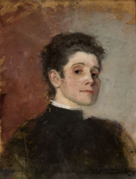 Olga Boznańska, Autoportret, 1896. (fot. Muzeum Narodowe w Krakowie)