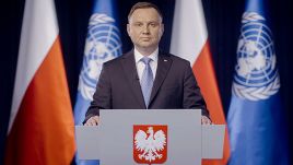 We wtorek Andrzej Duda weźmie udział w rozpoczęciu debaty generalnej 76. sesji ZO ONZ (fot. KPRP)