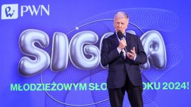 Młodzieżowym Słowem Roku 2024 został wyraz sigma. Fot. Leszek Szymański/ PAP