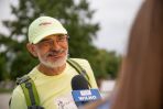 Symboliczna podróż: Wiktor Radajew dobiegł do Wilna w dniu koronacji Mendoga [fotogaleria], fot. Karina Mieczkowska