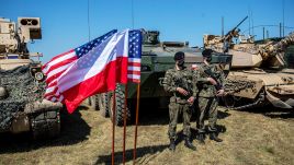 Umowa zakłada stworzenie w Polsce Wysuniętego Dowództwa V Korpusu Sił Lądowych USA (fot. Maja Hitij/Getty Images)