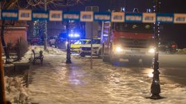 The shooting occurred in Cetinje, 38 kilometers west of the capital, Podgorica. Photo by Rusmin Radic/Anadolu via Getty Images