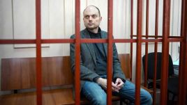 Vladimir Kara-Murza, a vocal critic of Vladimir Putin, is currently serving a 25-year prison sentence. Photo: X/@MarcoFattorini.