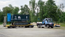 W silnikach tych pojazdów nie spala się paliw kopalnych tylko wodór. Fot: Mercedes-Benz Special Trucks