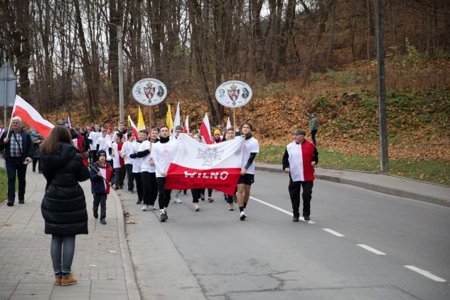 Obchody Święta Niepodległości Polski na Cmentarzu Na Rossie [fotogaleria], fot. TVP Wilno/Eva Przychodska