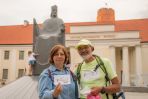 Symboliczna podróż: Wiktor Radajew dobiegł do Wilna w dniu koronacji Mendoga [fotogaleria], fot. Karina Mieczkowska