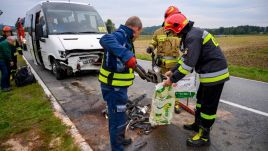 W ubiegłym roku doszło do 22618 wypadków drogowych (fot. PAP/Paweł Topolski)