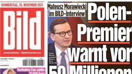 Premier Mateusz Morawiecki udzielił wywiadu dla  niemieckiego pisma „Bild” (fot. źródło/Twitter/MorawieckiPL