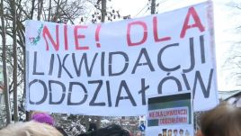 Protest mieszkańców Sztumu ws. szpitala