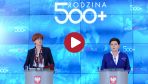 Premier Beata Szydło (P) i minister rodziny, pracy i polityki społecznej Elżbieta Rafalska (L) (fot. PAP/Marcin Obara)