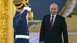 Prezydent Rosji Władimir Putin (fot. arch.EPA/MIKHAEL KLIMENTYEV/SPUTNIK/KREML Dostawca: PAP/EPA)