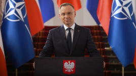 Polish President Andrzej Duda. Photo: Kancelaria Prezydenta/ Youtube