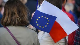 Prezydent podkreślił, że nie tylko chcemy do UE należeć, ale również ją współtworzyć (fot. Artur Widak/NurPhoto via Getty Images)