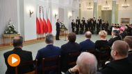 Prezydent RP Andrzej Duda podczas spotkania z przedstawicielami kościołów, związków wyznaniowych oraz mniejszości narodowych i etnicznych  (fot. PAP/Andrzej Lange)