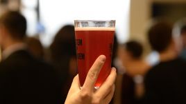 Drinkers at the Warsaw Beer Festival have a slew of radical choices to enjoy. Photo: Jaap Arriens/NurPhoto via Getty Images 