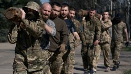 The unit, known as the Ukrainian Legion, is a result of a security agreement signed between Poland and Ukraine on Monday. Illustrative photo via Kostiantyn Liberov/Libkos/Getty Images.