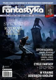 The art of the new novel on the cover of Nowa Fantastyka magazine. Photo: courtesy of Nowa Fantastyka