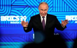 Vladimir Putin repeats like a mantra that Russia has been "lied to" by the West. Photo RBK