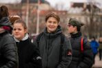 Solidarność i pamięć: Marsz młodzieży w dniu 16 lutego [fotogaleria], fot. TVP Wilno/Karina Mieczkowska