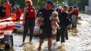 Lewin Brzeski was left devastated by the floods. Photo: Beata Zawrzel/NurPhoto via Getty Images 