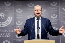 Saulius Skvernelis, fot. BNS/Lukas Balandis