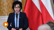 Marszałek Sejmu Elżbieta Witek wzięła udział w jubileuszu 30-lecia Fundacji "Szansa dla Niewidomych" (fot. PAP/Radek Pietruszka)