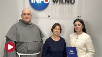 Studio Wilno 14.02.2023 – o. Piotr Stroceń i Helena Mikulewicz