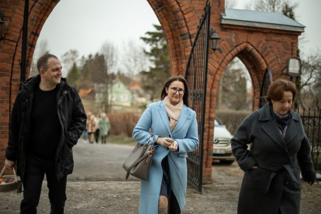 Msza święta z kościoła pw. Najświętszego Serca Pana Jezusa w Podbrzeziu [fotogaleria], fot. TVP Wilno/Karina Mieczkowska