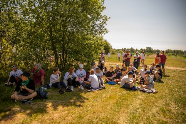 Podążając szlakiem świętego: XI Piesza Pielgrzymka na cześć Księdza Obrembskiego [fotogaleria], fot. TVP Wilno/Karina Mieczkowska