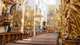 Illustrative photo: Nave of Łowicz cathedral, Central Poland