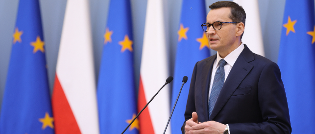 Tematem wystąpienia szefa polskiego rządu będzie Europa w historycznym punkcie zwrotnym (fot. PAP/Rafał Guz)