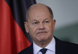 German Chancellor Olaf Scholz. Photo by Sean Gallup/Getty Images