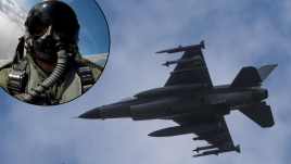 No other F-16 pilot has reportedly achieved such a task during a combat mission. Photo by Vitalii Nosach/Global Images Ukraine via Getty Images, Yuriy Ignat via Facebook