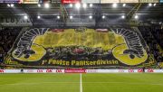 At other times, Breda’s supporters have conducted large-scale flag drops thanking Poland. Photo: ANP Sport via Getty Images